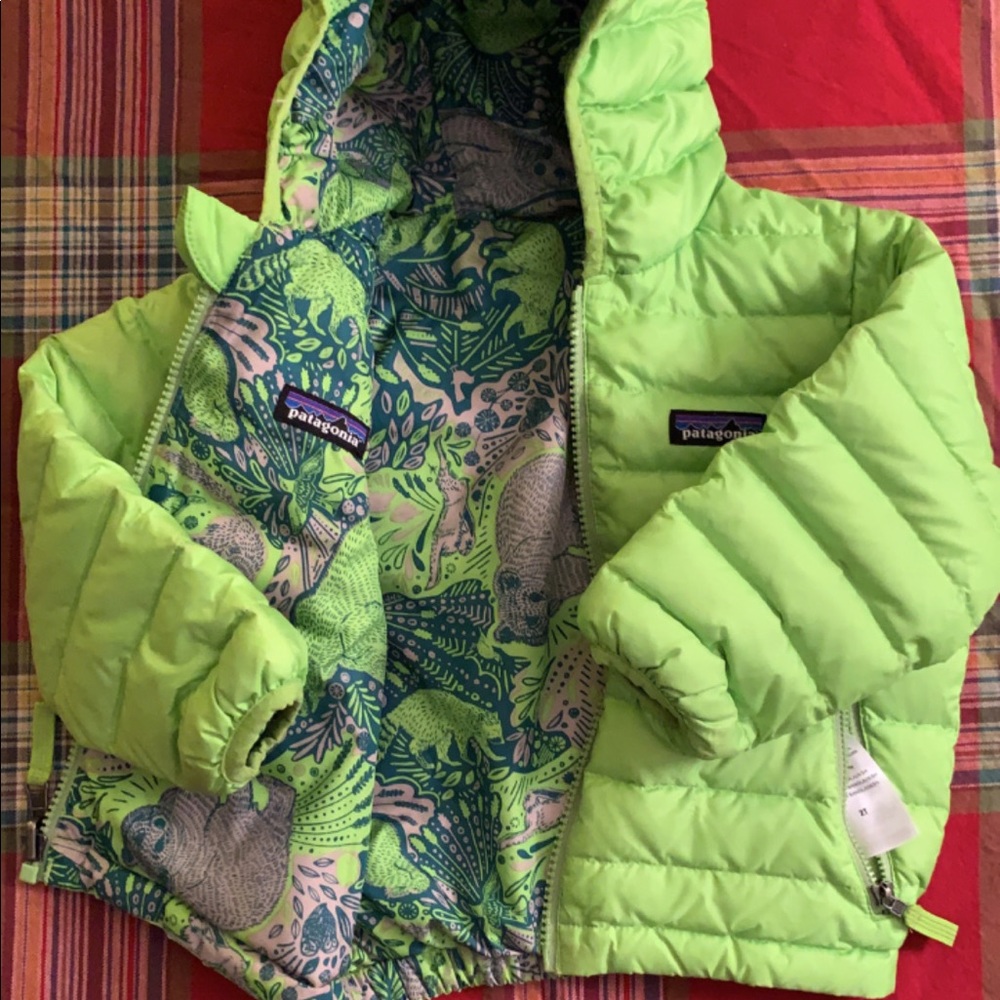 Patagonia down puffer sweater jacket